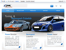 Tablet Screenshot of kamann-autosport.com